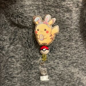 Cute Pikachu Badge Reel